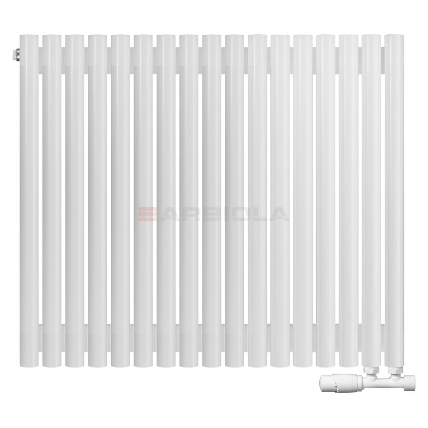 Arbiola Iris 42 V 750-42-17 секции белый вертикальный радиатор c нижним подключением Arbiola Iris 42 V 750-42-17 секции белый вертикальный радиатор c нижним подключением