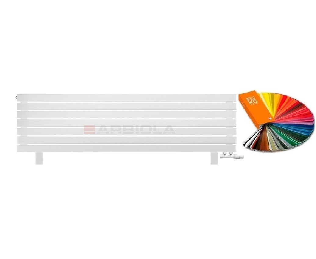 Arbiola Gorizont Liner VZ 1750-36-07 секции цветной горизонтальный радиатор c нижним подключением с ножками Arbiola Gorizont Liner VZ 1750-36-07 секции цветной горизонтальный радиатор c нижним подключением с ножками
