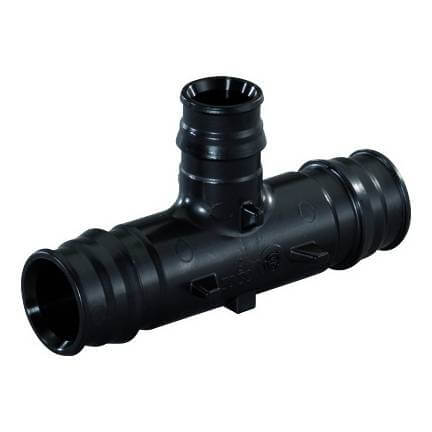 Пластиковый тройник редукционный Uponor Q&E PPSU 63-50-50 Пластиковый тройник редукционный Uponor Q&E PPSU 63-50-50
