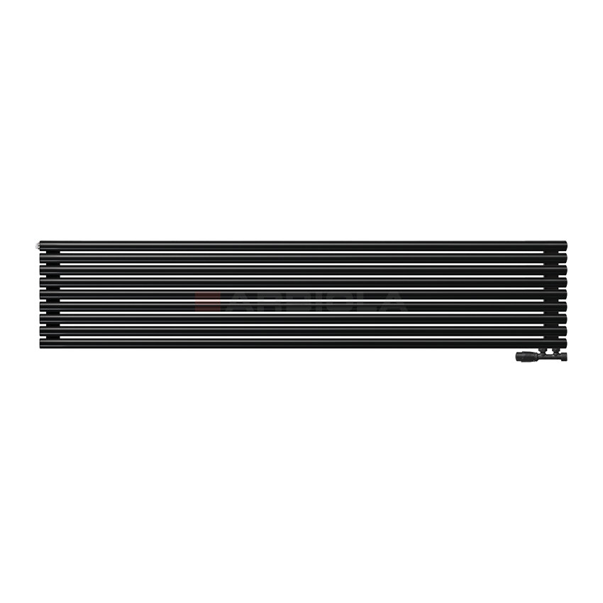 Arbiola Gorizont Iris V 2200-42-09 секции черный горизонтальный радиатор c нижним подключением