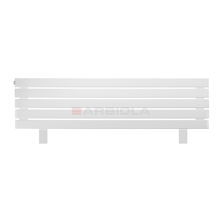 Arbiola Gorizont Liner HZ 1200-36-05 секции белый горизонтальный радиатор c боковым подключением с ножками Arbiola Gorizont Liner HZ 1200-36-05 секции белый горизонтальный радиатор c боковым подключением с ножками