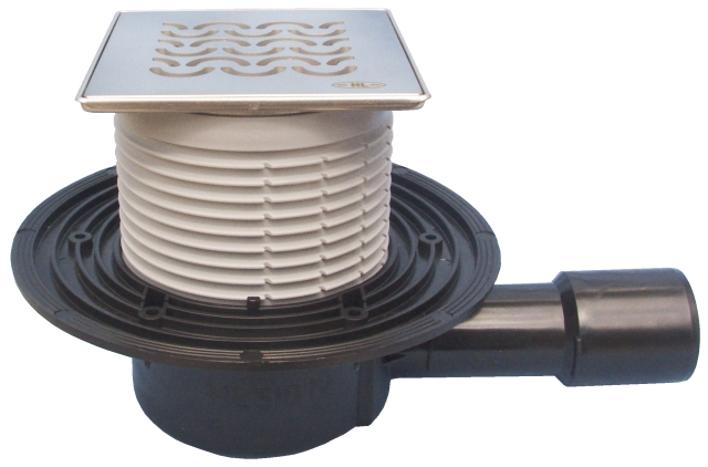 HL 510NPr-3121 Трап с сухим сифоном HL3121 горизонтальный выпуск DN40/50 HL 510NPr-3121 Трап с сухим сифоном HL3121 горизонтальный выпуск DN40/50