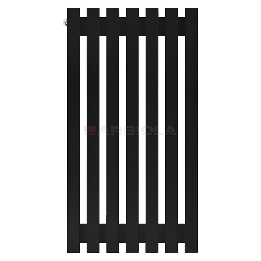 Arbiola Ritmo H 750-40-07 секции черный вертикальный радиатор c боковым подключением