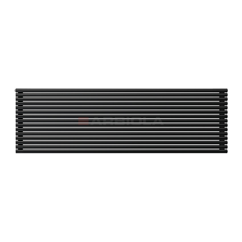 Arbiola Gorizont Iris H 2500-42-15 секции черный горизонтальный радиатор c боковым подключением Arbiola Gorizont Iris H 2500-42-15 секции черный горизонтальный радиатор c боковым подключением