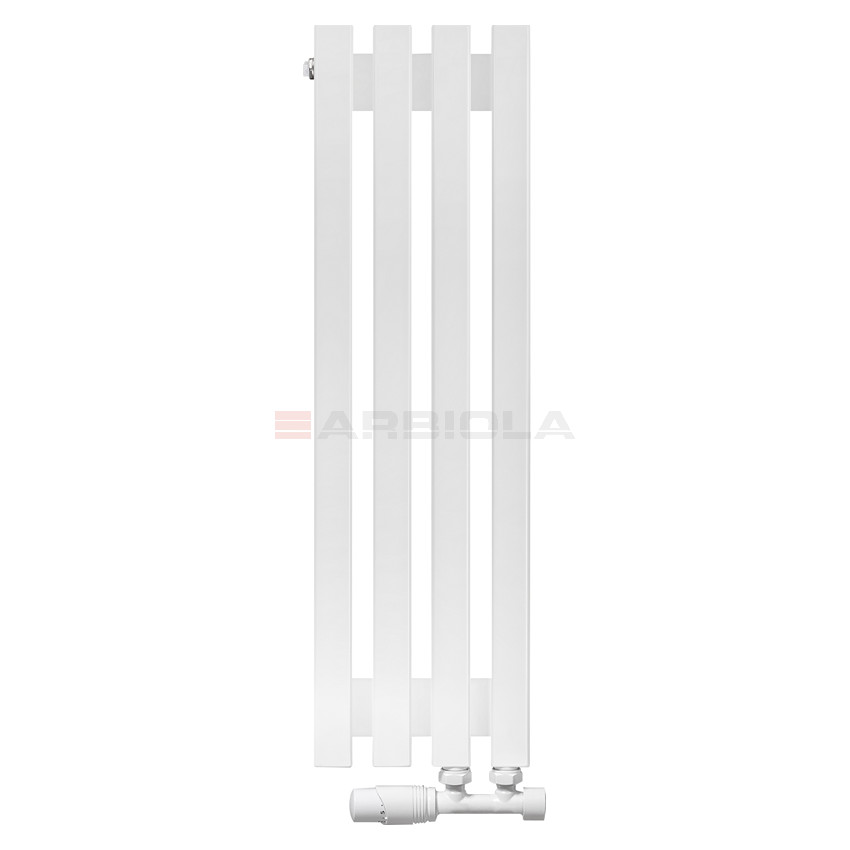 Arbiola Ritmo V 700-40-04 секции белый вертикальный радиатор c нижним подключением Arbiola Ritmo V 700-40-04 секции белый вертикальный радиатор c нижним подключением