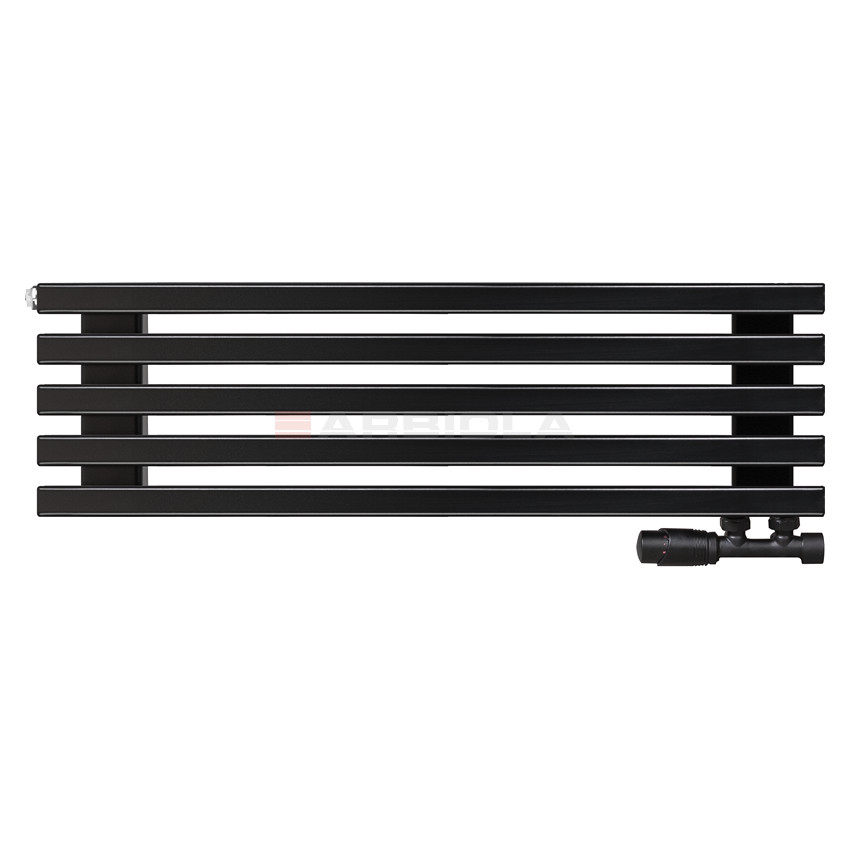 Arbiola Gorizont Compact V 1000-63-05 секции черный горизонтальный радиатор c нижним подключением