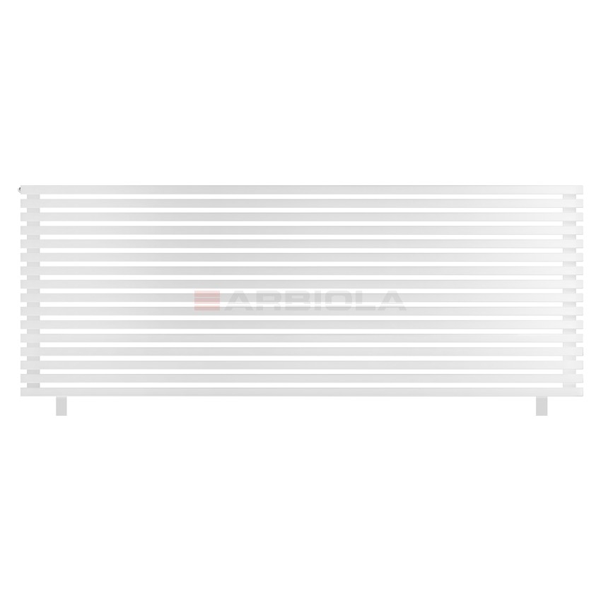 Arbiola Gorizont Ritmo HZ 2500-40-16 секций белый горизонтальный радиатор c боковым подключением (на ножках) Arbiola Gorizont Ritmo HZ 2500-40-16 секций белый горизонтальный радиатор c боковым подключением (на ножках)