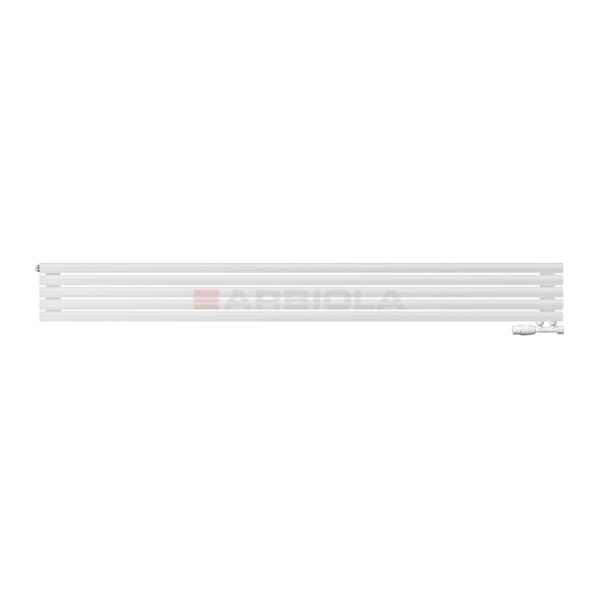 Arbiola Gorizont Iris V 2000-42-05 секции белый горизонтальный радиатор c нижним подключением Arbiola Gorizont Iris V 2000-42-05 секции белый горизонтальный радиатор c нижним подключением