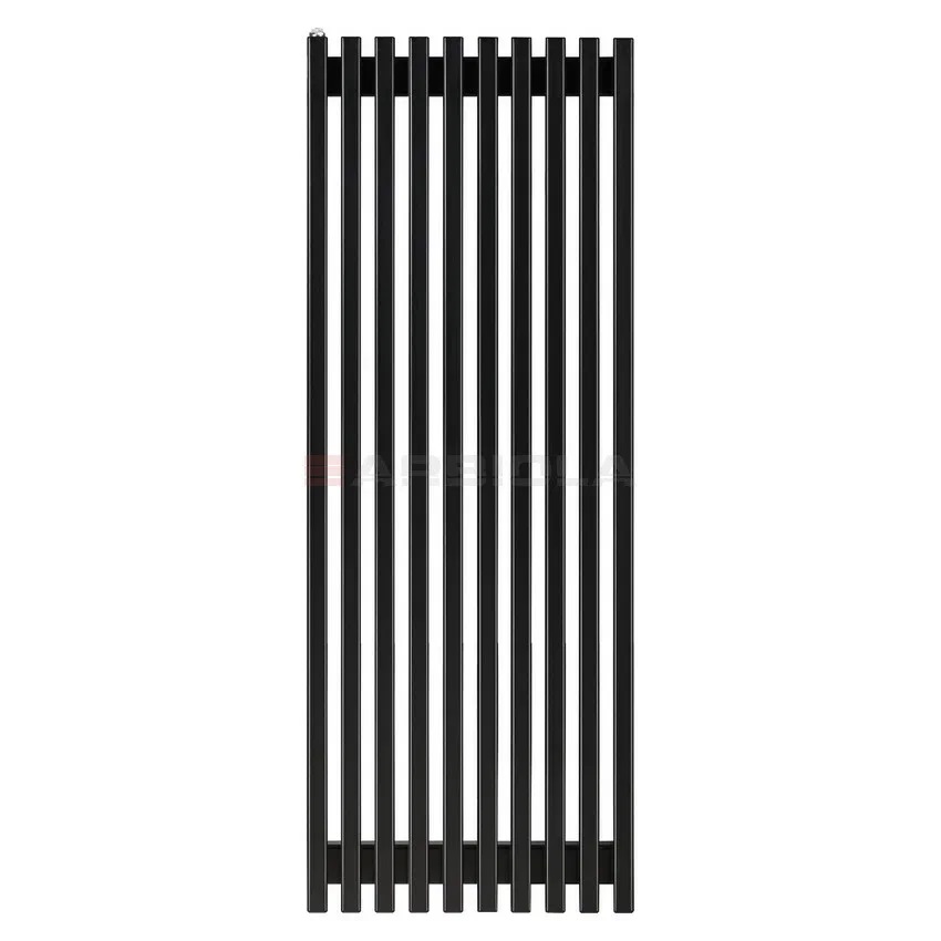 Arbiola Compact H 1000-63-10 секции черный вертикальный радиатор c боковым подключением Arbiola Compact H 1000-63-10 секции черный вертикальный радиатор c боковым подключением