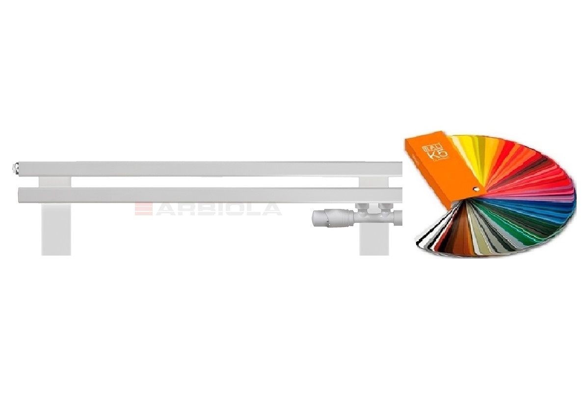 Arbiola Gorizont Compact VZ 1000-63-02 секции цветной горизонтальный радиатор c нижним подключением с ножками Arbiola Gorizont Compact VZ 1000-63-02 секции цветной горизонтальный радиатор c нижним подключением с ножками