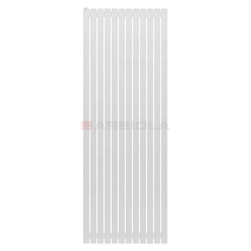 Arbiola Mono H 2000-60-12 секции белый вертикальный радиатор c боковым подключением