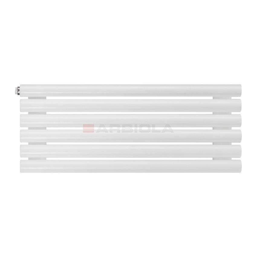 Arbiola Gorizont Iris H 1000-42-06 секции белый горизонтальный радиатор c боковым подключением Arbiola Gorizont Iris H 1000-42-06 секции белый горизонтальный радиатор c боковым подключением