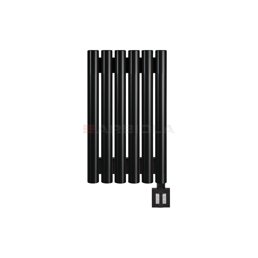 Arbiola Iris 42 EV 600-42-06 секции черный электрический полотенцесушитель Arbiola Iris 42 EV 600-42-06 секции черный электрический полотенцесушитель