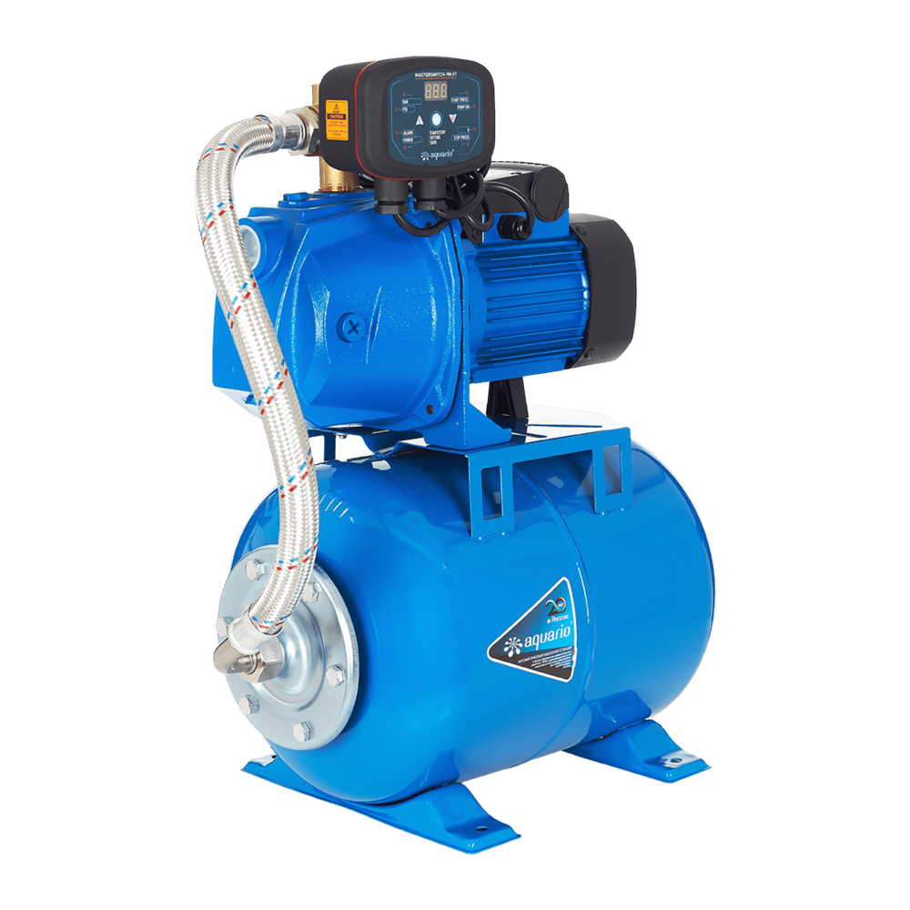 Aquario AUTO AJC-81(M) насосная станция с реле Masterswitch