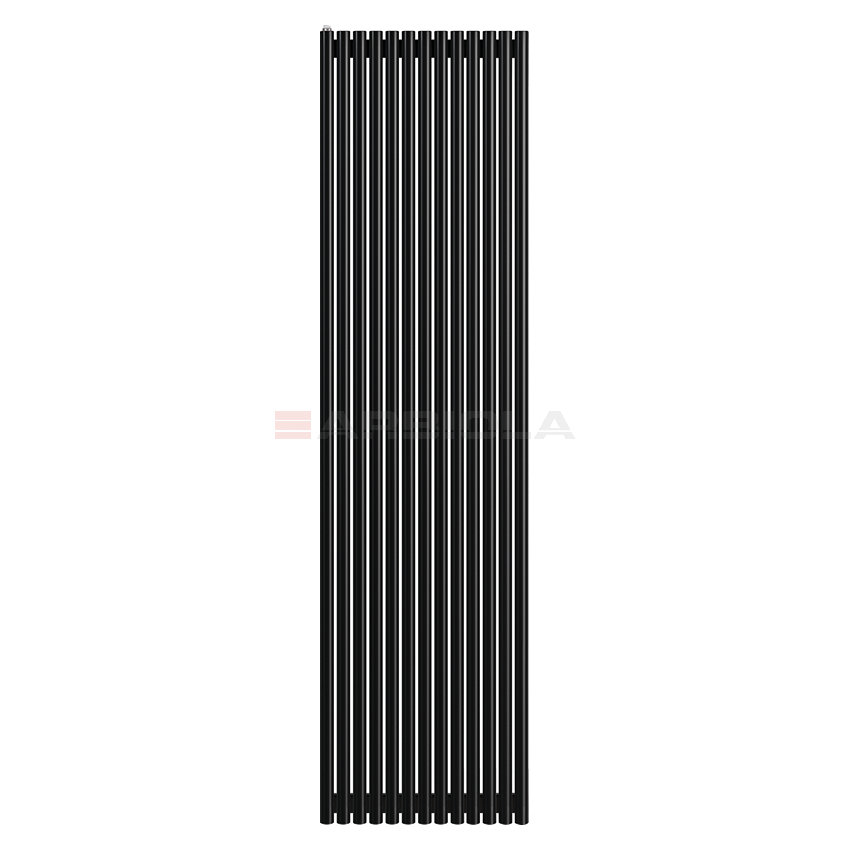 Arbiola Iris 42 H 2500-42-13 секции черный вертикальный радиатор c боковым подключением Arbiola Iris 42 H 2500-42-13 секции черный вертикальный радиатор c боковым подключением