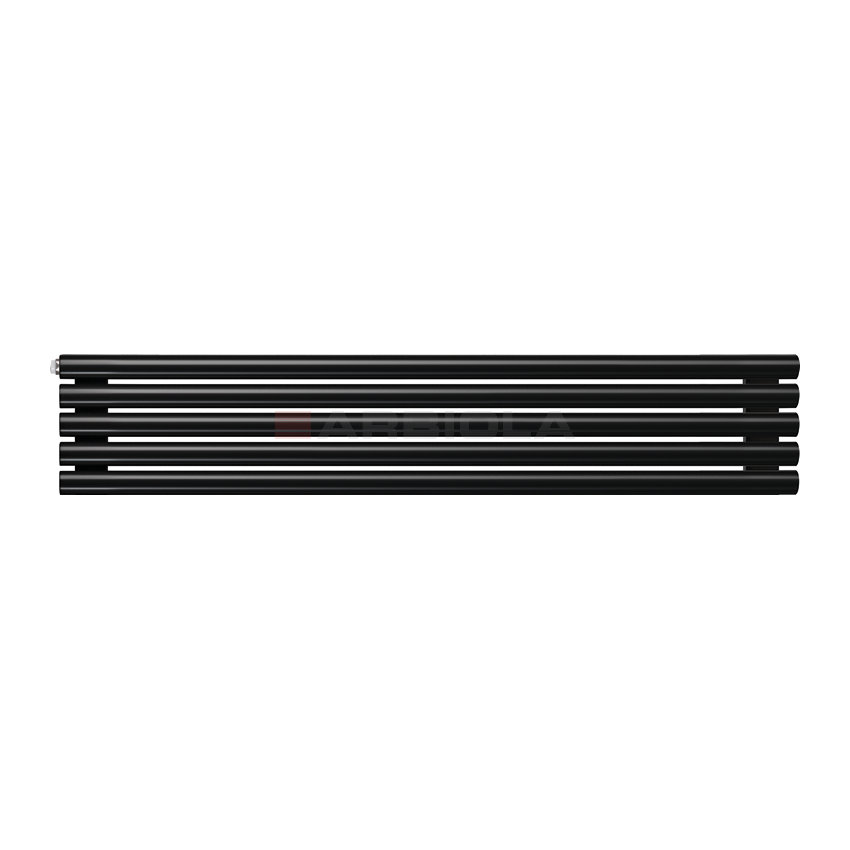 Arbiola Gorizont Iris H 1500-42-05 секции черный горизонтальный радиатор c боковым подключением Arbiola Gorizont Iris H 1500-42-05 секции черный горизонтальный радиатор c боковым подключением