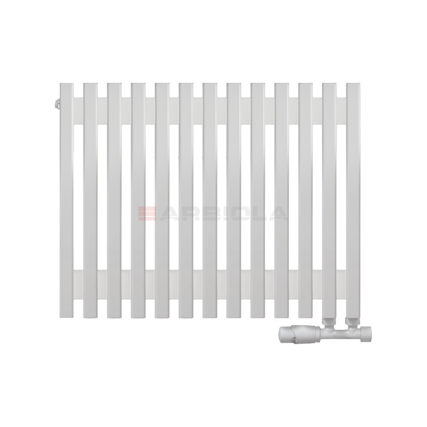 Arbiola Compact V 500-63-13 секции белый вертикальный радиатор c нижним подключением Arbiola Compact V 500-63-13 секции белый вертикальный радиатор c нижним подключением