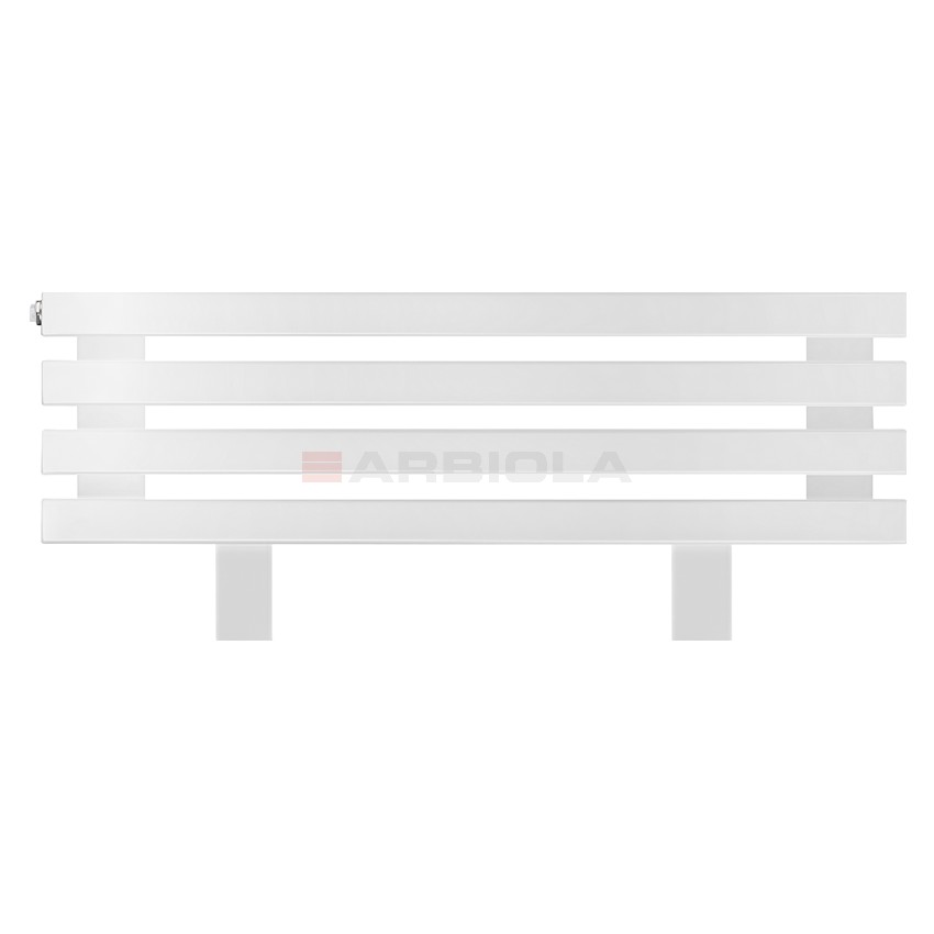 Arbiola Gorizont Ritmo HZ 1000-40-04 секции белый горизонтальный радиатор c боковым подключением (на ножках)