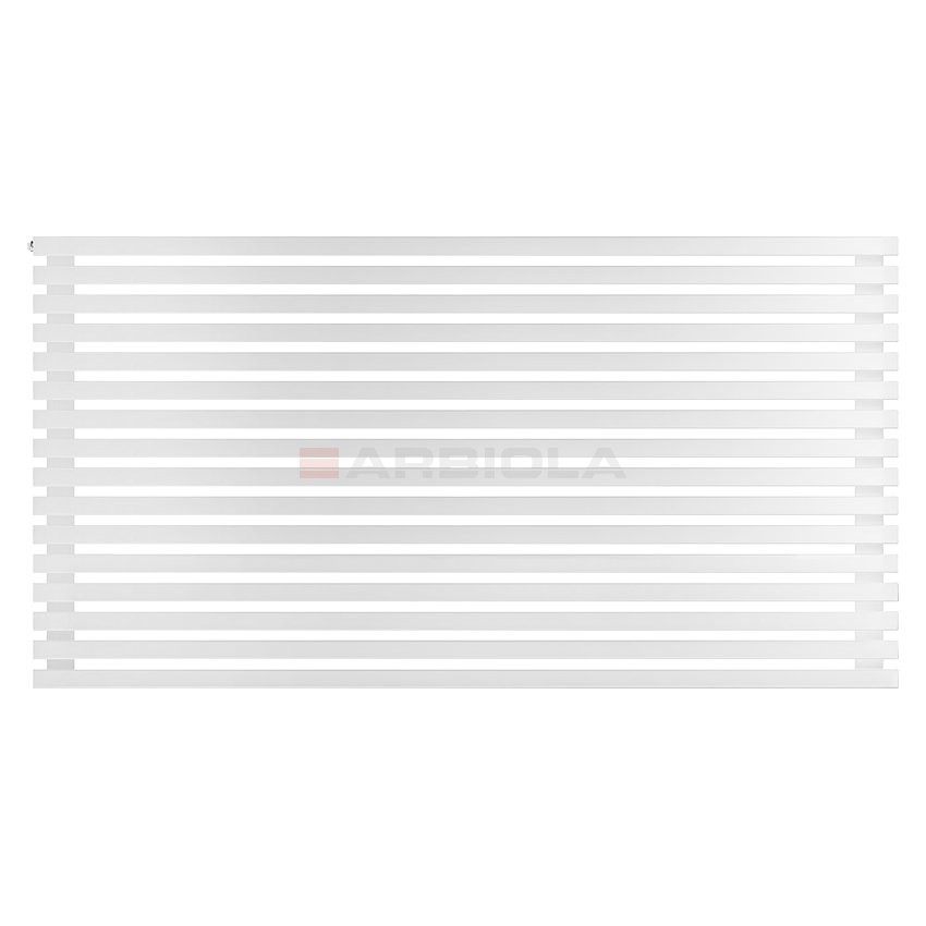 Arbiola Gorizont Ritmo H 1500-40-16 секций белый горизонтальный радиатор c боковым подключением
