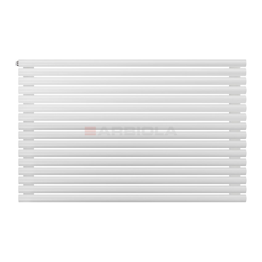 Arbiola Gorizont Iris H 1250-42-16 секции белый горизонтальный радиатор c боковым подключением Arbiola Gorizont Iris H 1250-42-16 секции белый горизонтальный радиатор c боковым подключением