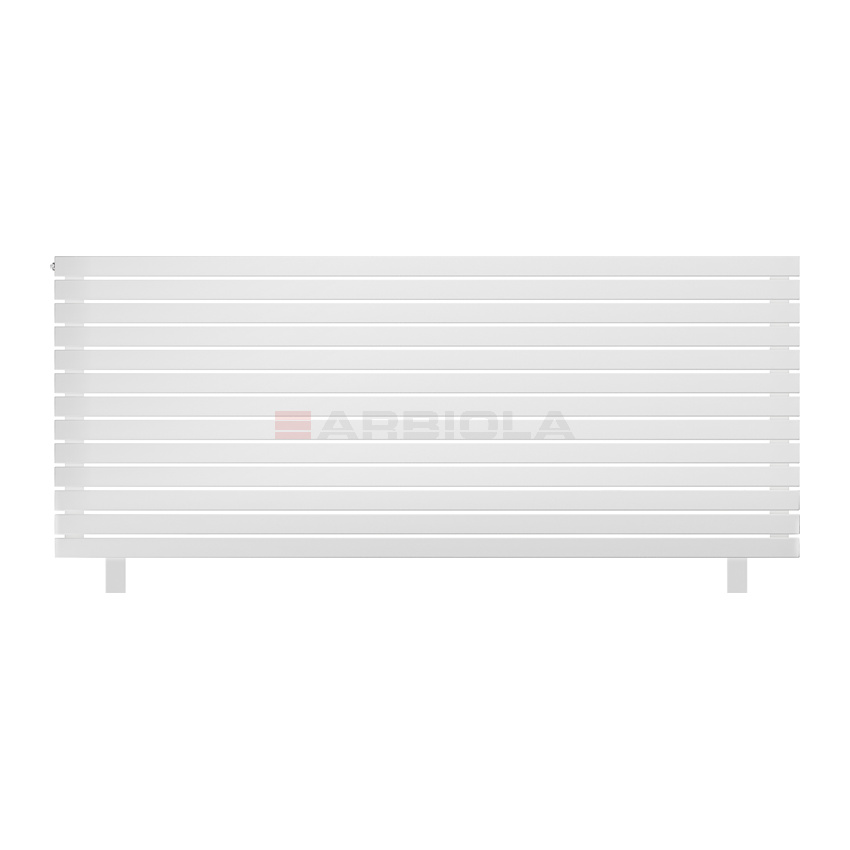 Arbiola Gorizont Liner HZ 2000-36-13 секции белый горизонтальный радиатор c боковым подключением с ножками Arbiola Gorizont Liner HZ 2000-36-13 секции белый горизонтальный радиатор c боковым подключением с ножками