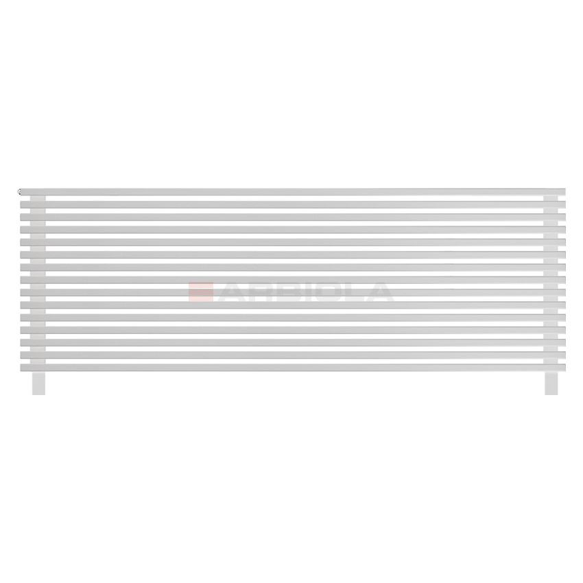 Arbiola Gorizont Compact HZ 2000-63-15 секции белый горизонтальный радиатор c боковым подключением с ножками Arbiola Gorizont Compact HZ 2000-63-15 секции белый горизонтальный радиатор c боковым подключением с ножками
