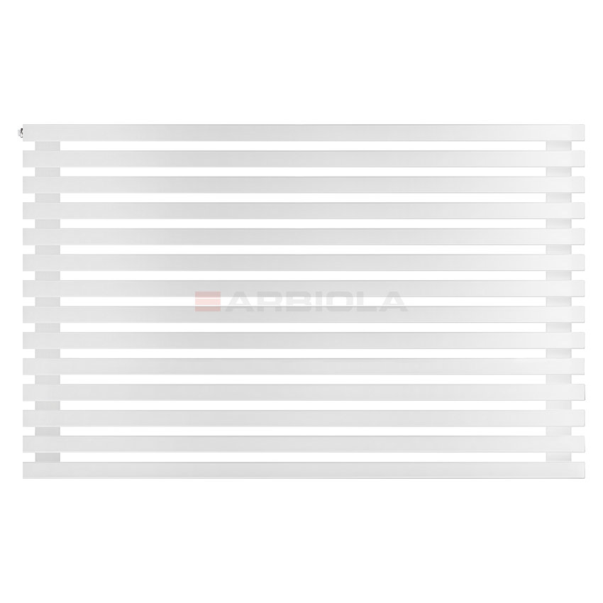 Arbiola Gorizont Ritmo H 1200-40-14 секций белый горизонтальный радиатор c боковым подключением Arbiola Gorizont Ritmo H 1200-40-14 секций белый горизонтальный радиатор c боковым подключением