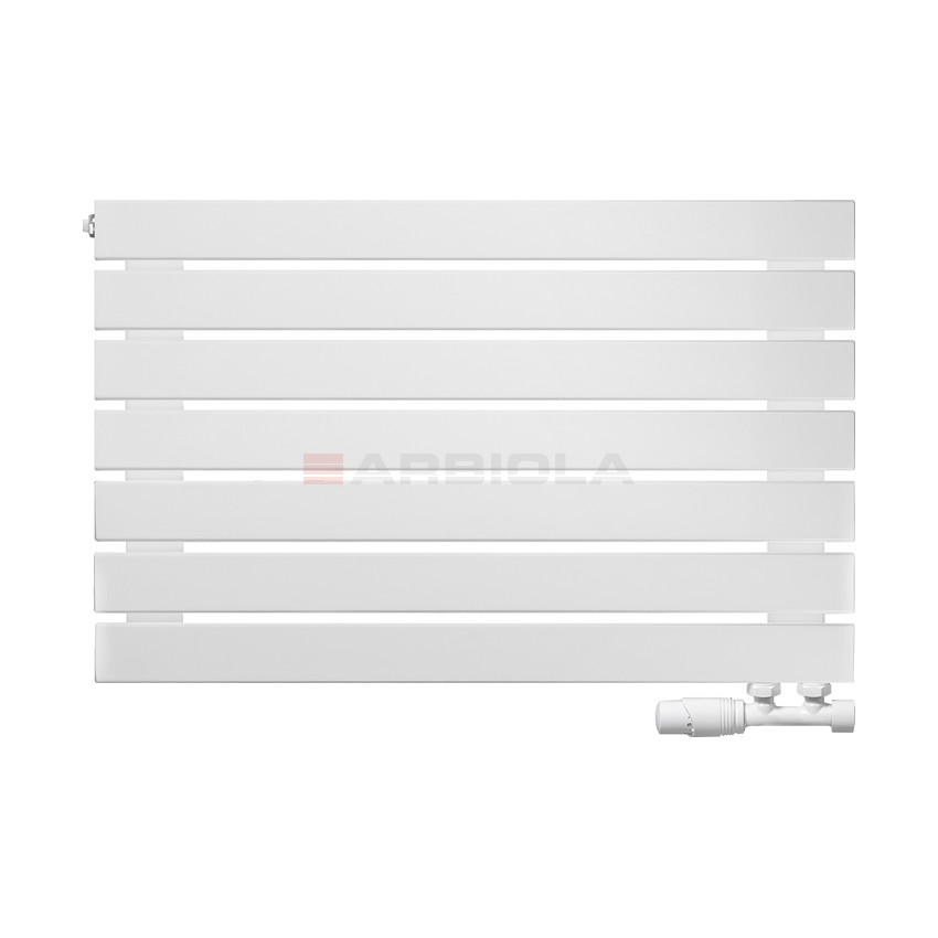 Arbiola Gorizont Liner V 1000-36-07 секции белый горизонтальный радиатор c нижним подключением Arbiola Gorizont Liner V 1000-36-07 секции белый горизонтальный радиатор c нижним подключением