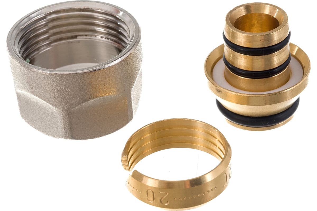 Резьбозажимное соединение ELSEN НГ ЕК, 3/4", 20x2.8 для PEX труб Резьбозажимное соединение ELSEN НГ ЕК, 3/4", 20x2.8 для PEX труб