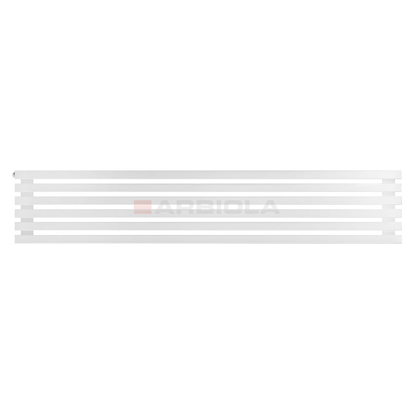 Arbiola Gorizont Ritmo H 1500-40-06 секций белый горизонтальный радиатор c боковым подключением Arbiola Gorizont Ritmo H 1500-40-06 секций белый горизонтальный радиатор c боковым подключением
