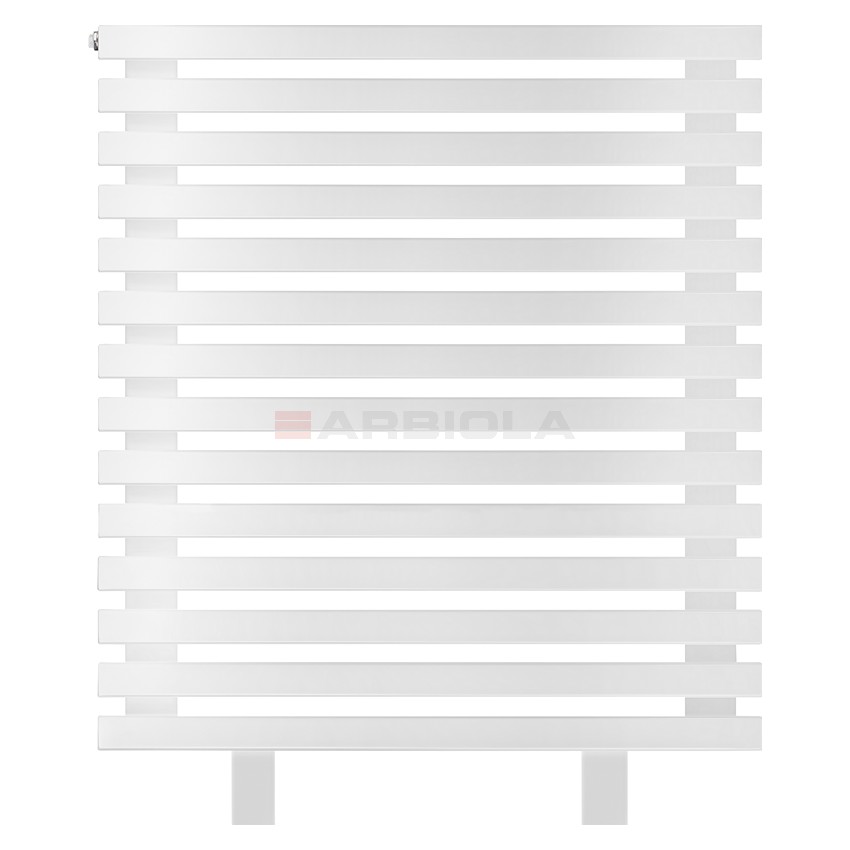 Arbiola Gorizont Ritmo HZ 1000-40-14 секций белый горизонтальный радиатор c боковым подключением (на ножках)