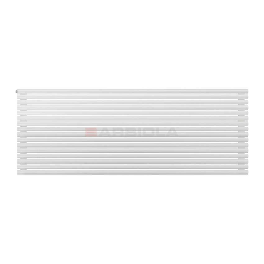Arbiola Gorizont Iris H 2000-42-16 секции белый горизонтальный радиатор c боковым подключением Arbiola Gorizont Iris H 2000-42-16 секции белый горизонтальный радиатор c боковым подключением