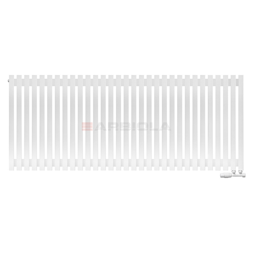Arbiola Ritmo V 750-40-31 секции белый вертикальный радиатор c нижним подключением Arbiola Ritmo V 750-40-31 секции белый вертикальный радиатор c нижним подключением