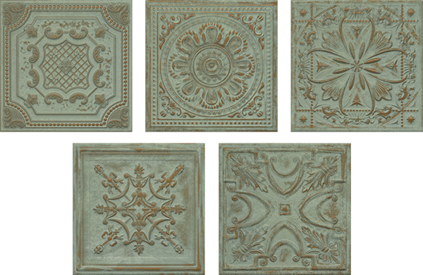 Aparici Gatsby Green Tin 20x20 см Настенная плитка Aparici Gatsby Green Tin 20x20 см Настенная плитка