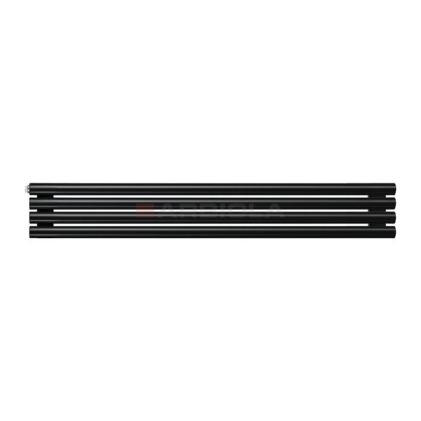 Arbiola Gorizont Iris H 1200-42-04 секции черный горизонтальный радиатор c боковым подключением Arbiola Gorizont Iris H 1200-42-04 секции черный горизонтальный радиатор c боковым подключением