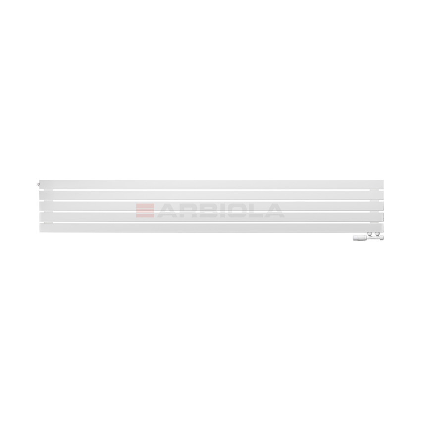 Arbiola Gorizont Liner V 2200-36-05 секции белый горизонтальный радиатор c нижним подключением Arbiola Gorizont Liner V 2200-36-05 секции белый горизонтальный радиатор c нижним подключением