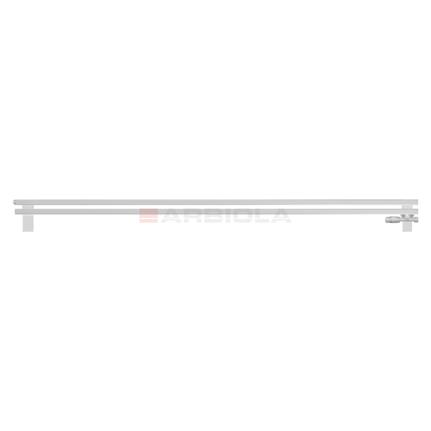 Arbiola Gorizont Compact VZ 2200-63-02 секции белый горизонтальный радиатор c нижним подключением с ножками