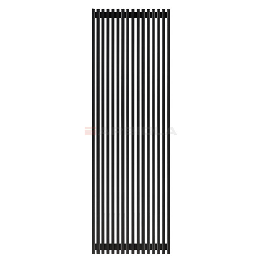 Arbiola Compact H 2200-63-16 секции черный вертикальный радиатор c боковым подключением