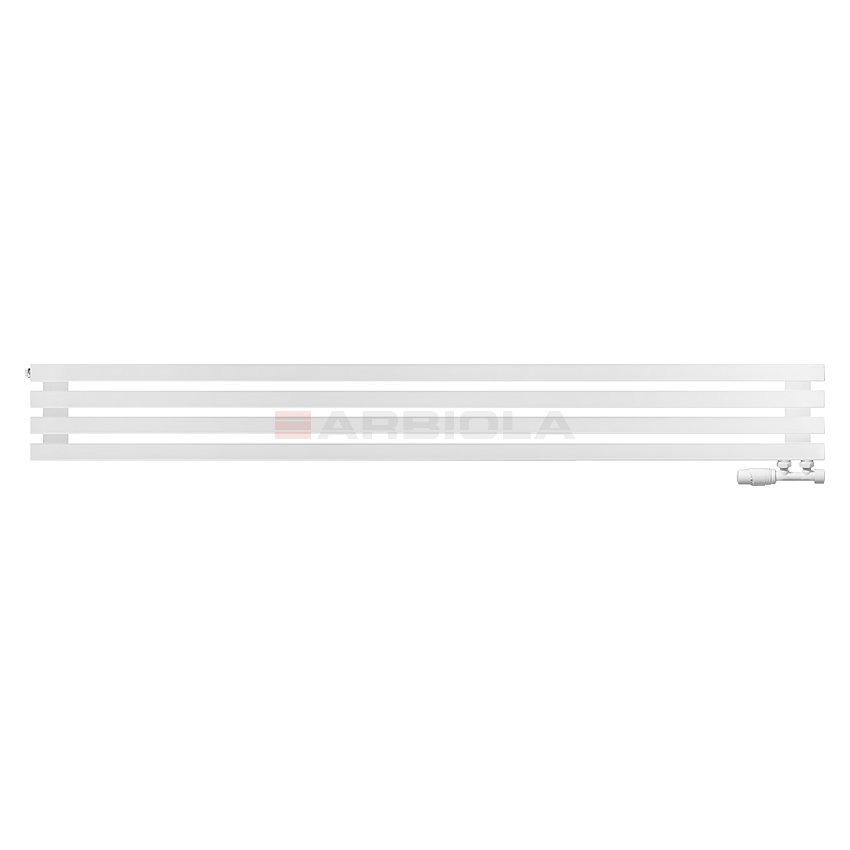 Arbiola Gorizont Ritmo V 1750-40-04 секции белый горизонтальный радиатор c нижним подключением