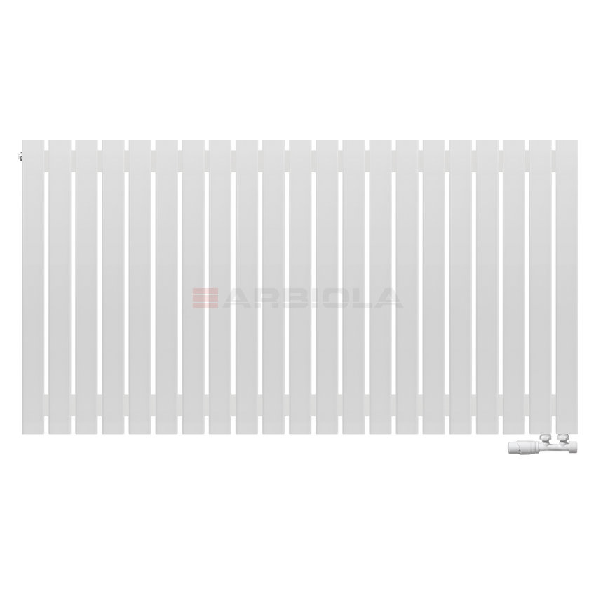 Arbiola Mono V 700-60-21 секции белый вертикальный радиатор c нижним подключением Arbiola Mono V 700-60-21 секции белый вертикальный радиатор c нижним подключением