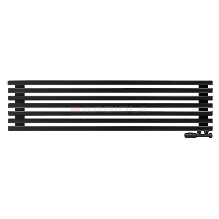 Arbiola Gorizont Compact V 1200-63-07 секции черный горизонтальный радиатор c нижним подключением