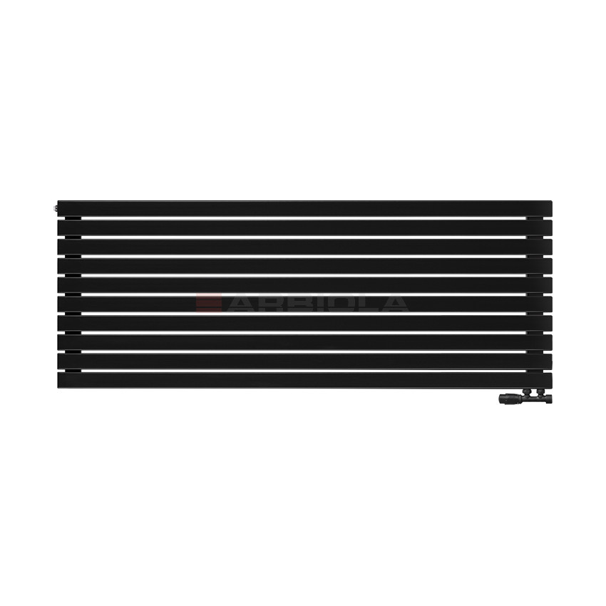 Arbiola Gorizont Liner V 1750-36-10 секции черный горизонтальный радиатор c нижним подключением Arbiola Gorizont Liner V 1750-36-10 секции черный горизонтальный радиатор c нижним подключением