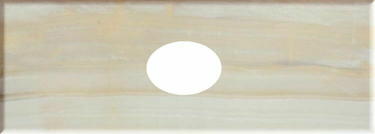 Venus Ceramica Alabaster White 25.3x70.6 декор настенный вентана
