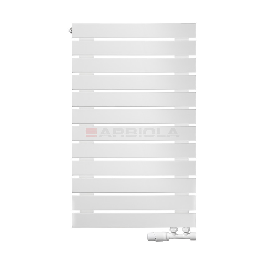 Arbiola Gorizont Liner V 500-36-12 секции белый горизонтальный радиатор c нижним подключением Arbiola Gorizont Liner V 500-36-12 секции белый горизонтальный радиатор c нижним подключением