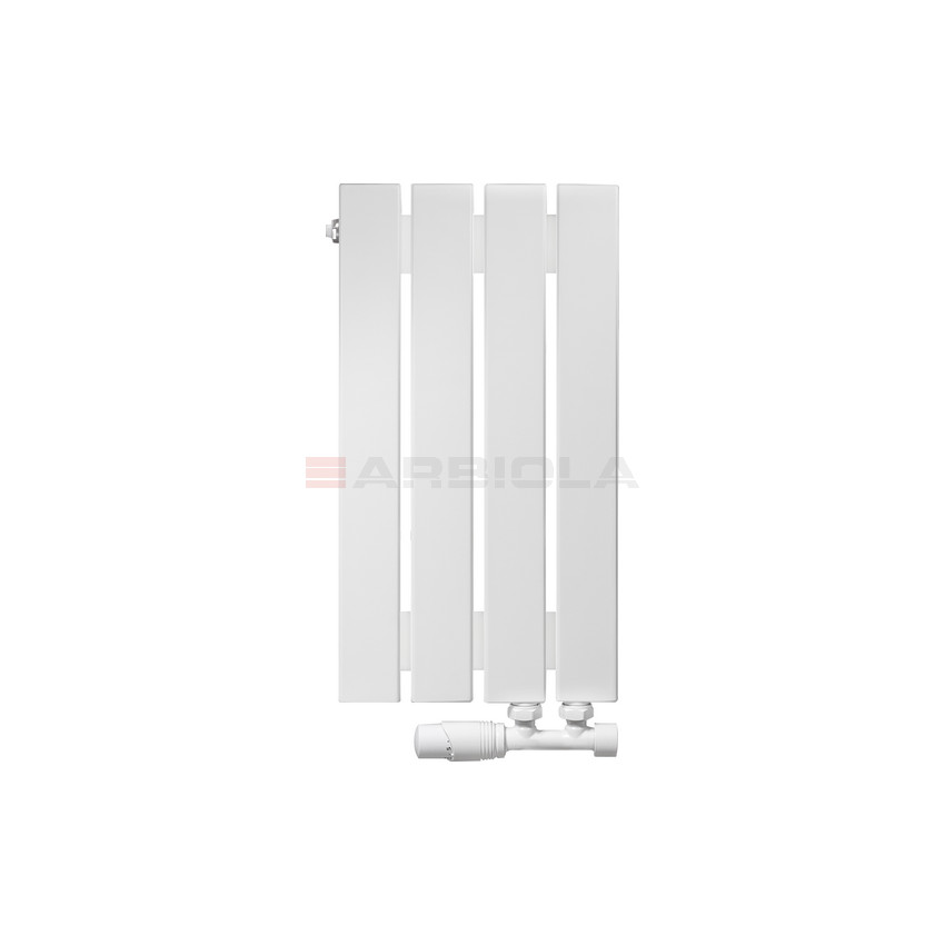 Arbiola Liner V 500-36-04 секции белый вертикальный радиатор c нижним подключением Arbiola Liner V 500-36-04 секции белый вертикальный радиатор c нижним подключением
