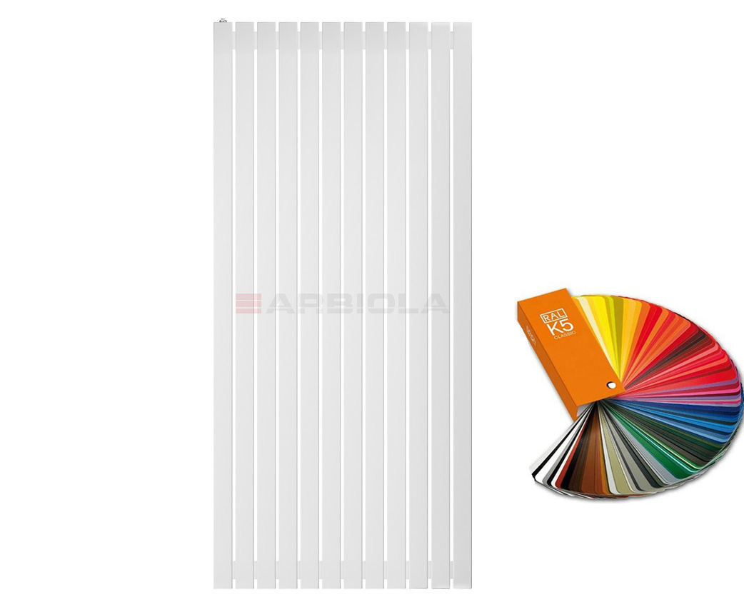 Arbiola Liner H 1750-36-12 секции цветной вертикальный радиатор c боковым подключением Arbiola Liner H 1750-36-12 секции цветной вертикальный радиатор c боковым подключением