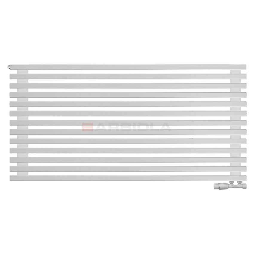 Arbiola Gorizont Compact V 1250-63-13 секции белый горизонтальный радиатор c нижним подключением