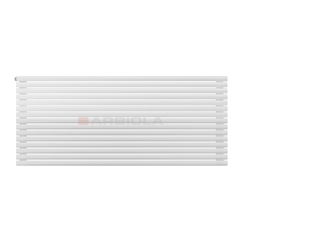 Arbiola Gorizont Iris H 1750-42-15 секции белый горизонтальный радиатор c боковым подключением Arbiola Gorizont Iris H 1750-42-15 секции белый горизонтальный радиатор c боковым подключением