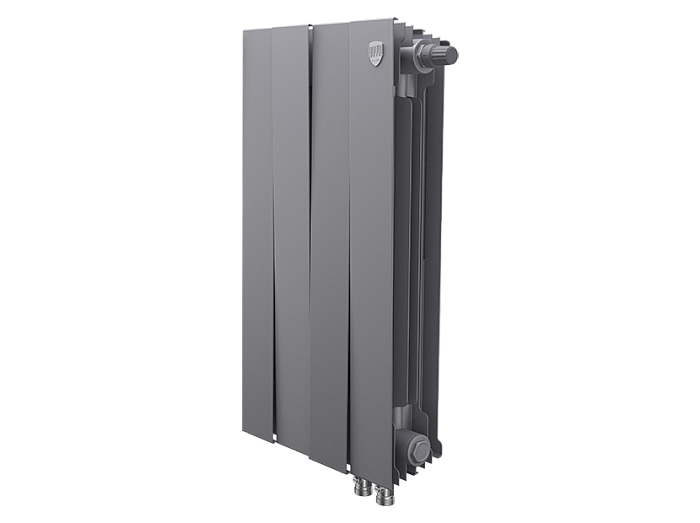 Royal Thermo Piano Forte Silver Satin VDR 500/4 секции БиМеталлический радиатор Royal Thermo Piano Forte Silver Satin VDR 500/4 секции БиМеталлический радиатор