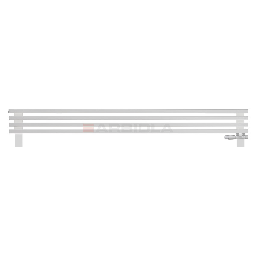 Arbiola Gorizont Compact VZ 1750-63-04 секции белый горизонтальный радиатор c нижним подключением с ножками Arbiola Gorizont Compact VZ 1750-63-04 секции белый горизонтальный радиатор c нижним подключением с ножками